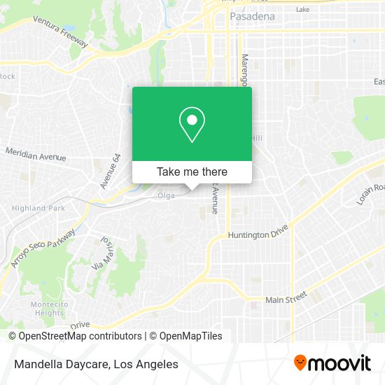 Mandella Daycare map