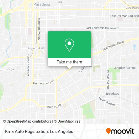 Kma Auto Registration map