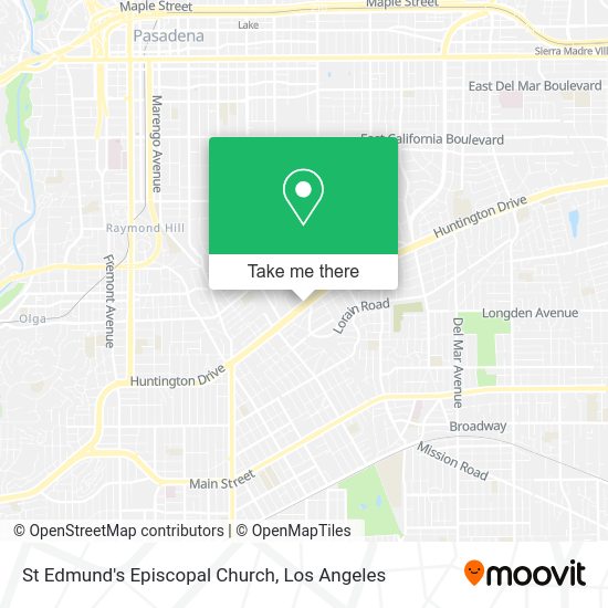 Mapa de St Edmund's Episcopal Church