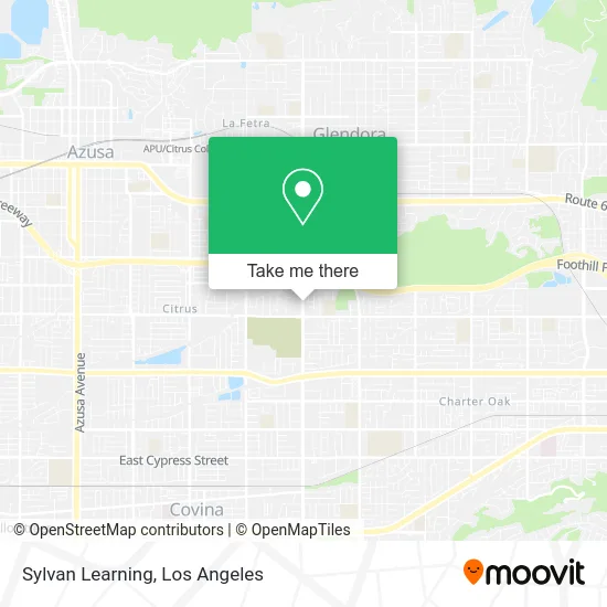 Sylvan Learning map
