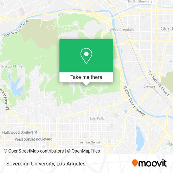 Sovereign University map