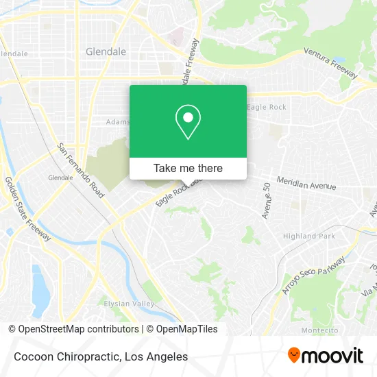 Cocoon Chiropractic map