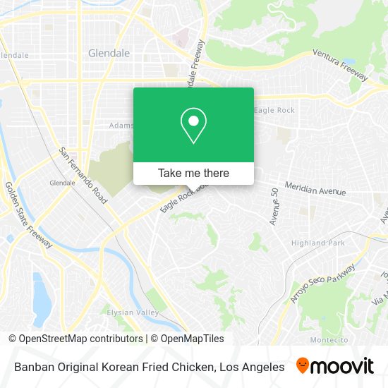 Banban Original Korean Fried Chicken map