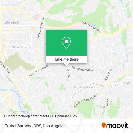 Trubel Barbosa DDS map