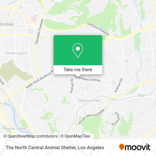 Mapa de The North Central Animal Shelter
