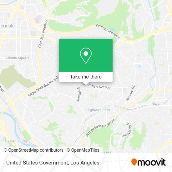 United States Government map