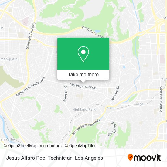 Mapa de Jesus Alfaro Pool Technician