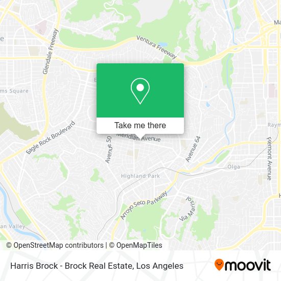Harris Brock - Brock Real Estate map