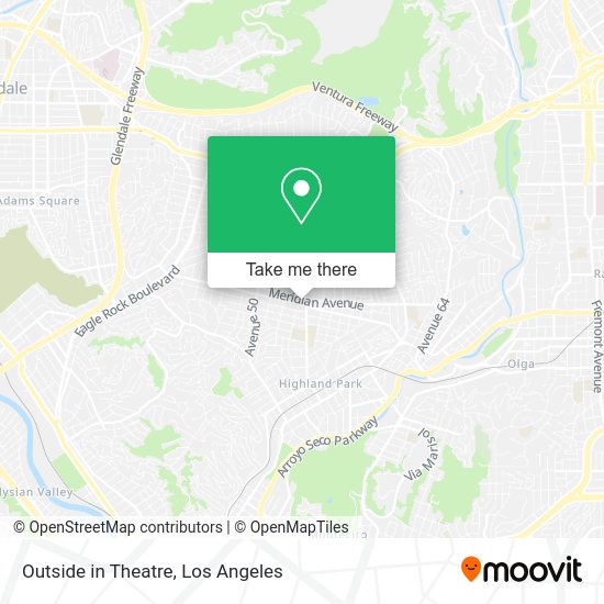 Mapa de Outside in Theatre