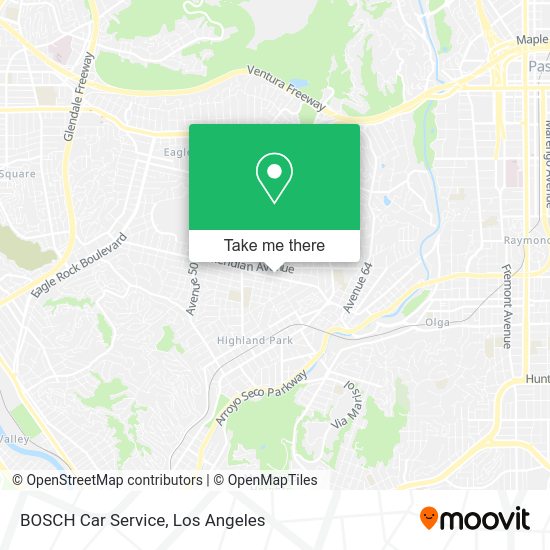 BOSCH Car Service map
