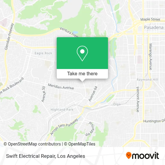 Swift Electrical Repair map