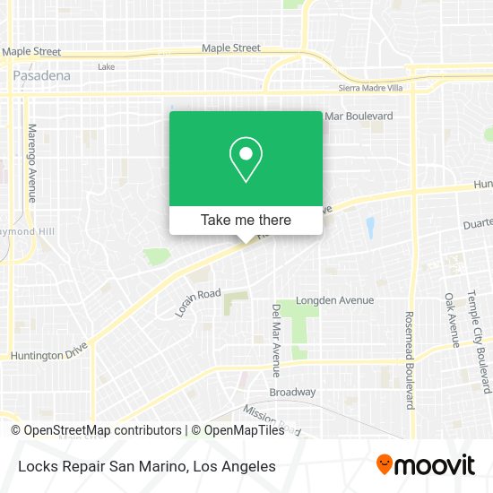 Locks Repair San Marino map