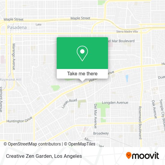 Creative Zen Garden map