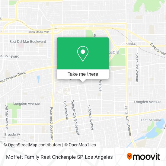 Moffett Family Rest Chckenpie SP map