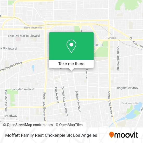 Moffett Family Rest Chckenpie SP map