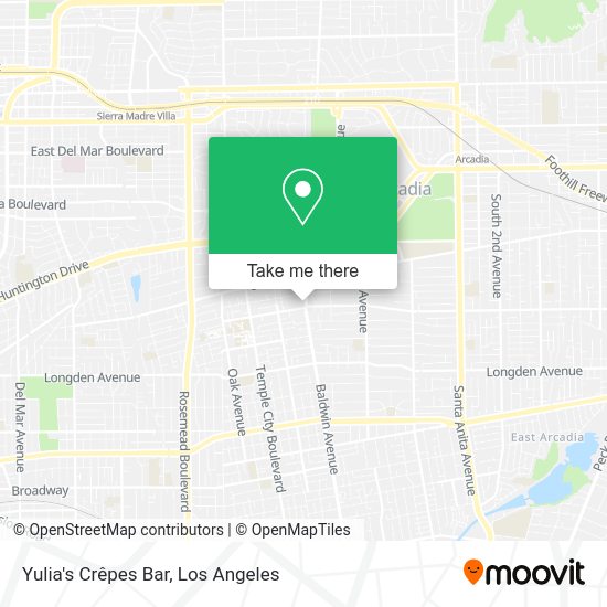Mapa de Yulia's Crêpes Bar