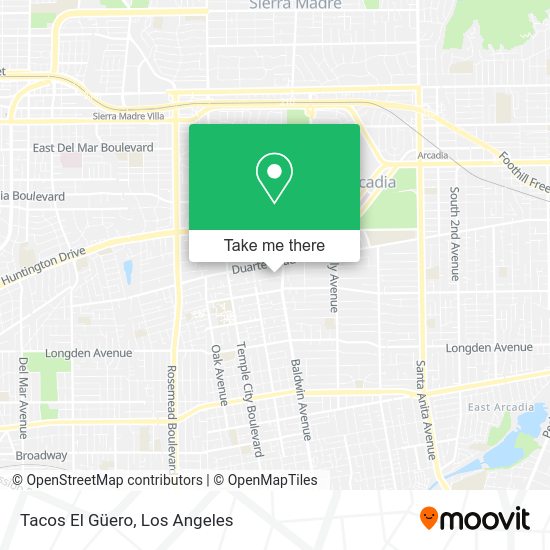 Tacos El Güero map