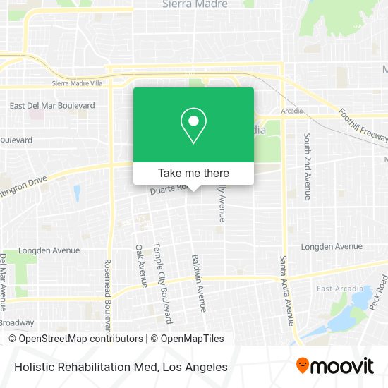 Mapa de Holistic Rehabilitation Med