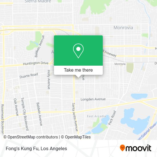 Mapa de Fong's Kung Fu