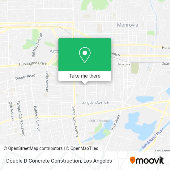 Double D Concrete Construction map