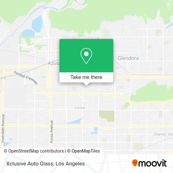 Xclusive Auto Glass map