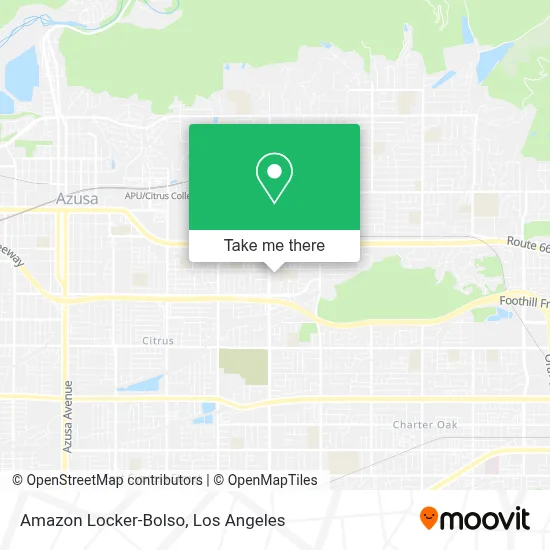 Amazon Locker-Bolso map