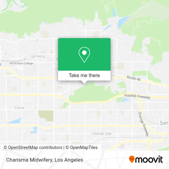 Charisma Midwifery map
