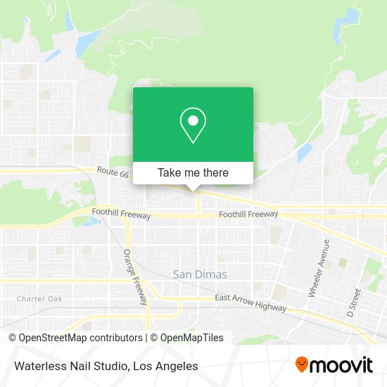 Waterless Nail Studio map