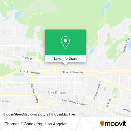 Thomas G Sandkamp map