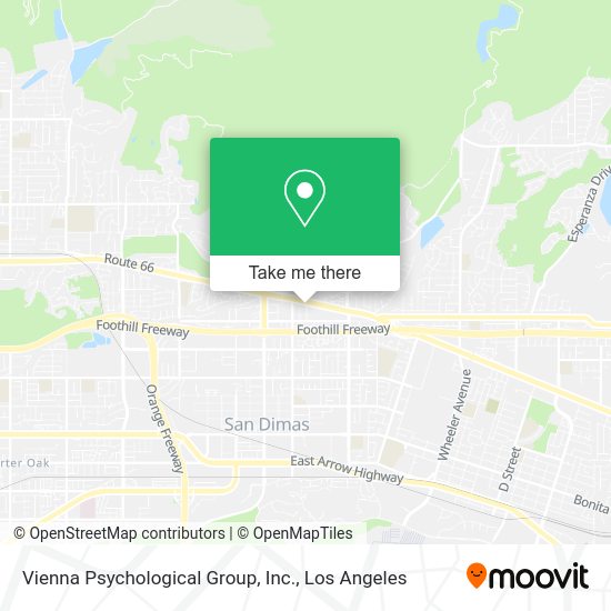 Vienna Psychological Group, Inc. map
