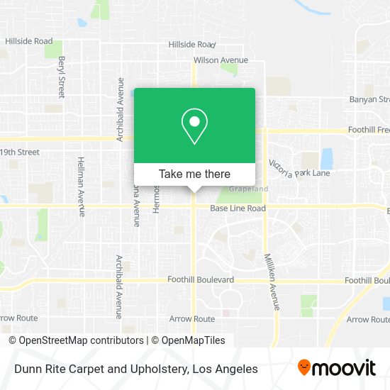 Mapa de Dunn Rite Carpet and Upholstery