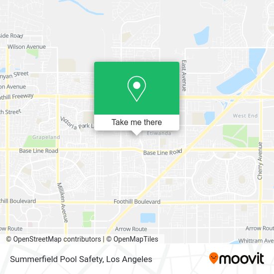Mapa de Summerfield Pool Safety