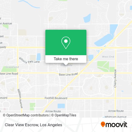 Clear View Escrow map