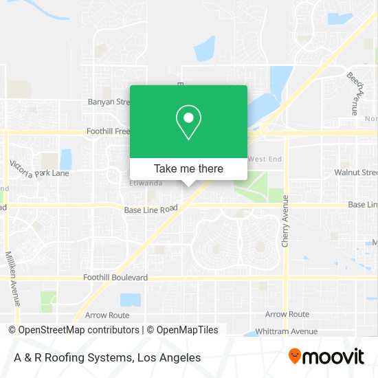 Mapa de A & R Roofing Systems