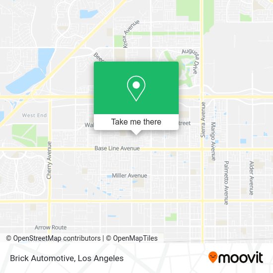 Brick Automotive map