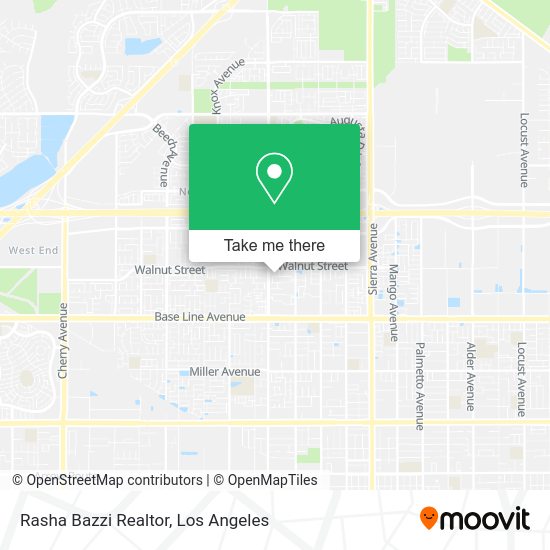 Rasha Bazzi Realtor map
