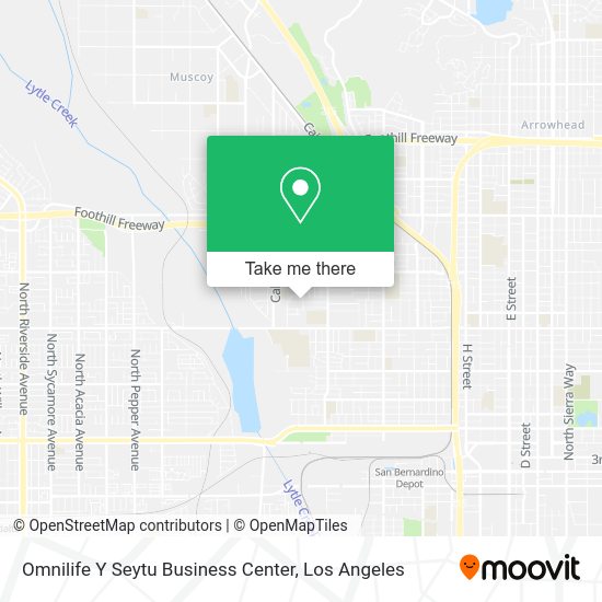 Mapa de Omnilife Y Seytu Business Center
