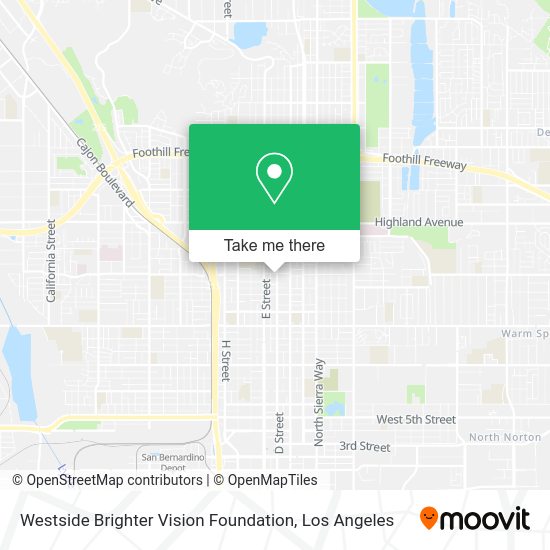 Mapa de Westside Brighter Vision Foundation