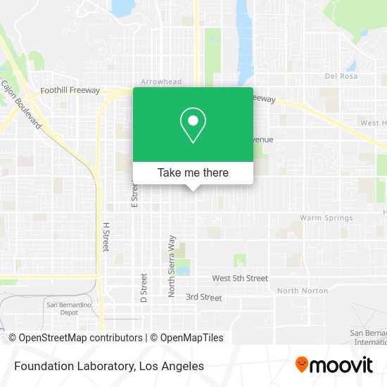 Mapa de Foundation Laboratory