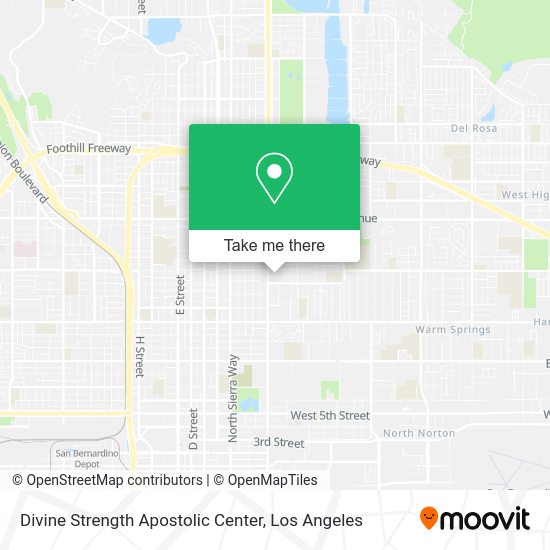 Divine Strength Apostolic Center map