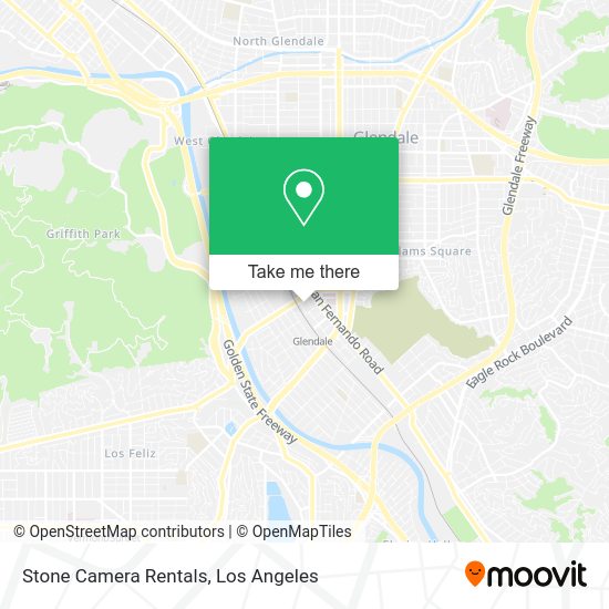 Stone Camera Rentals map