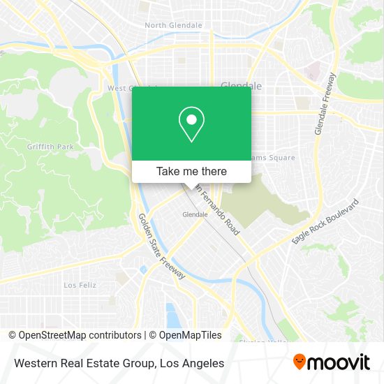 Western Real Estate Group map