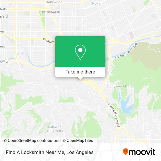 Find A Locksmith Near Me map