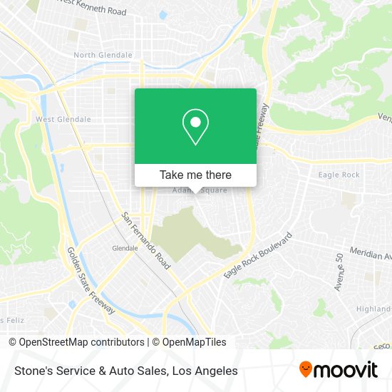 Mapa de Stone's Service & Auto Sales