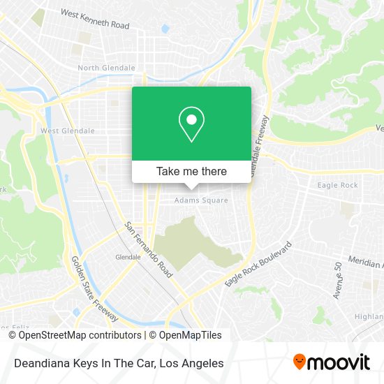 Deandiana Keys In The Car map