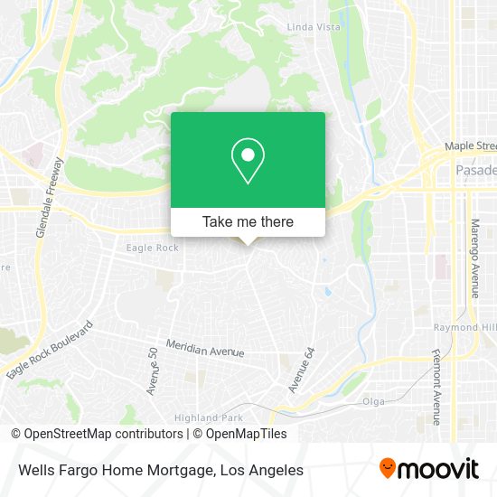 Wells Fargo Home Mortgage map