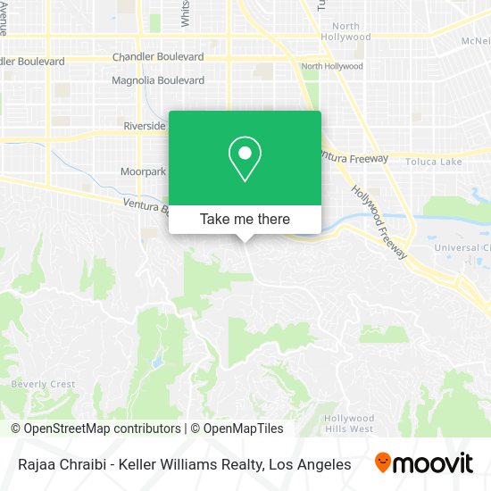 Mapa de Rajaa Chraibi - Keller Williams Realty