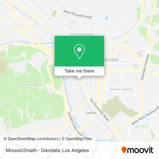 Mission2math - Glendale map