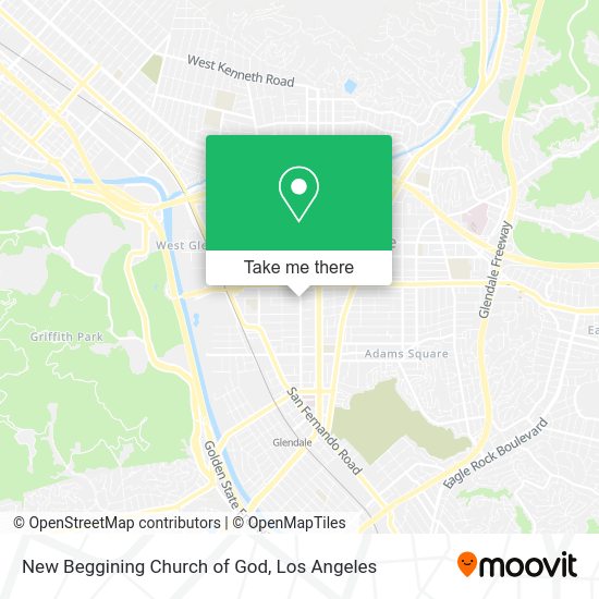 Mapa de New Beggining Church of God
