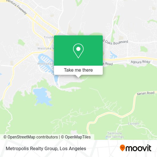 Metropolis Realty Group map